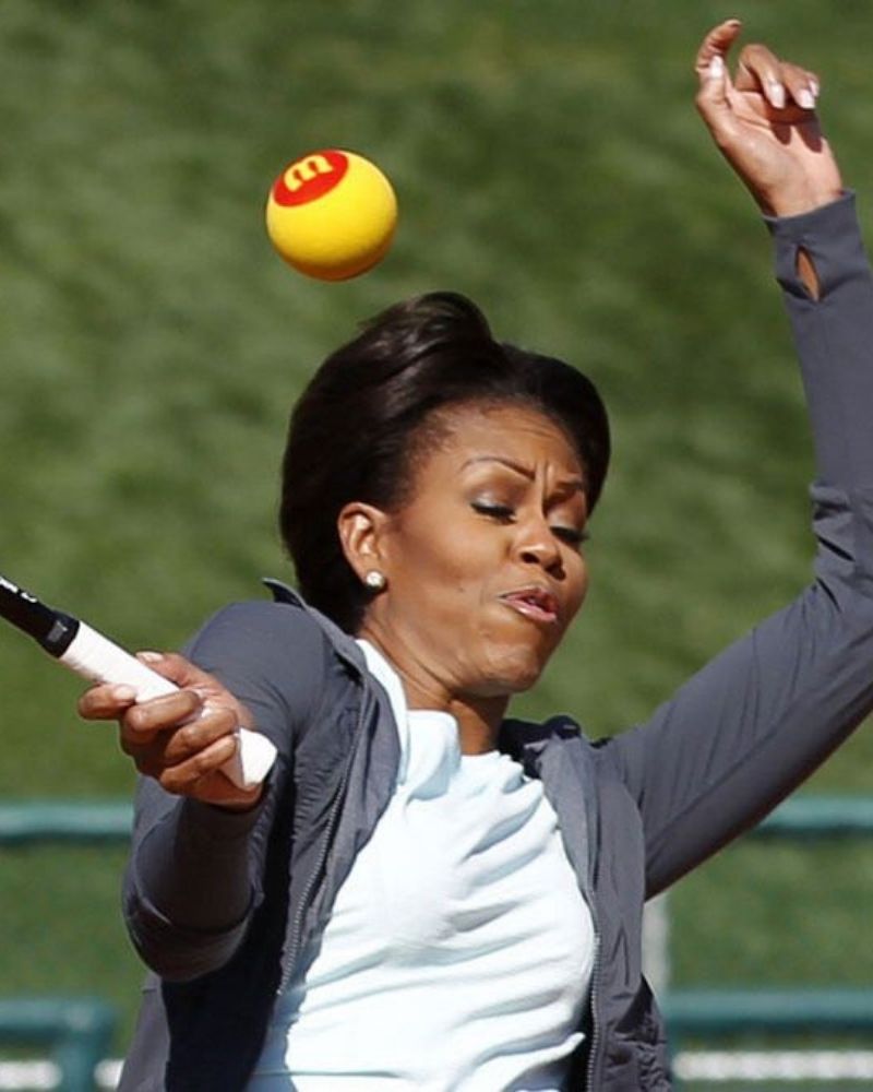 Even Michelle Obama loses her cool every now and then